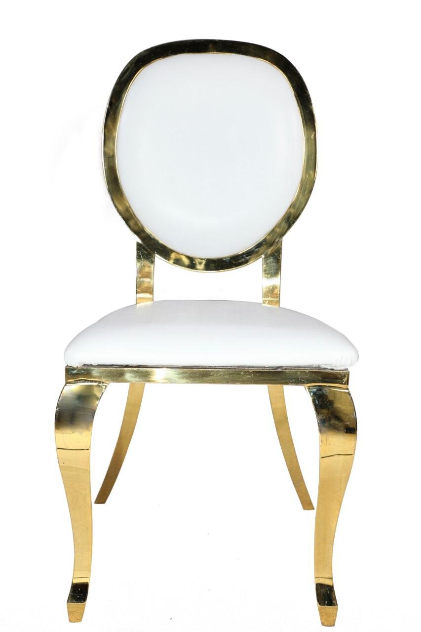 S 14 Gold White Luis Chair Dubai Wedding Chair Rental Lwr Luxury