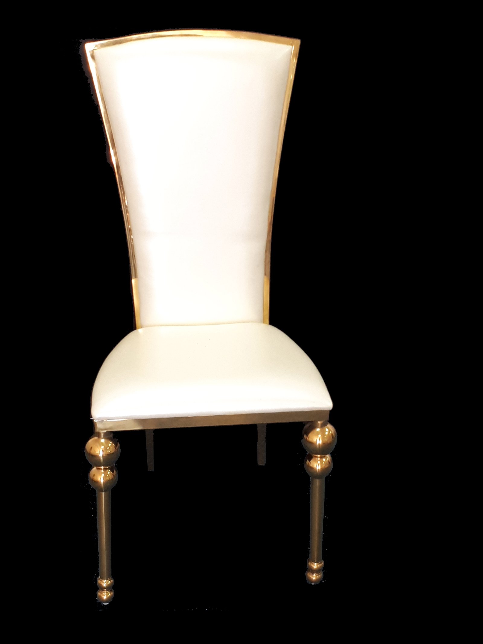 X 03 Special Vip Gold White Dior Chair Dubai Wedding Chair Rental